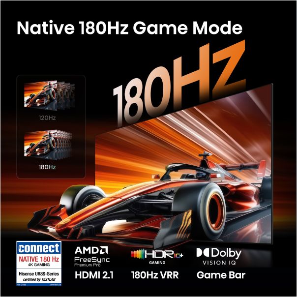 HISENSE Televizor 65UR8S RGB, Ultra HD, Smart - EP3206330