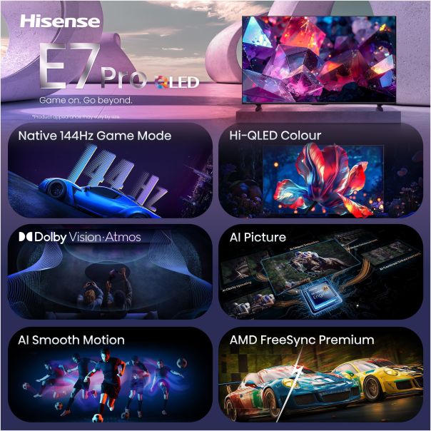HISENSE Televizor 75E7S PRO, Ultra HD, Smart - EP3206336