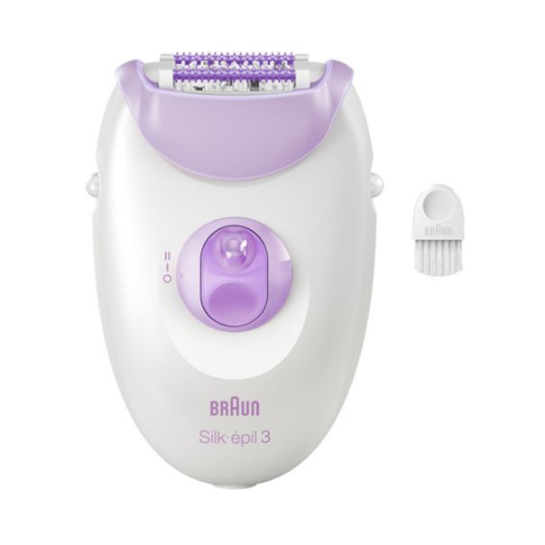BRAUN Epilator SE3-000, bela/ljubičasta - 507335
