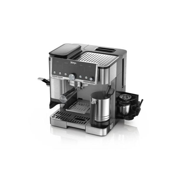 NINJA Aparat za espresso kafu Luxe Pro 3u1 ES701EU, crna-siva - ES701EU