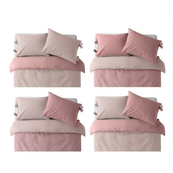 DORMEO Essentials set posteljine, roze, 140x200 - EP3021408