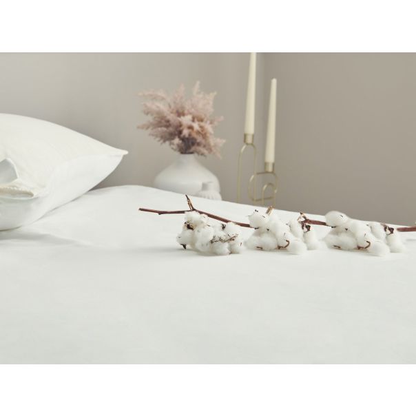 DORMEO Essentials čaršav sa lastišem,krem, 180X200cm - 110084904-1