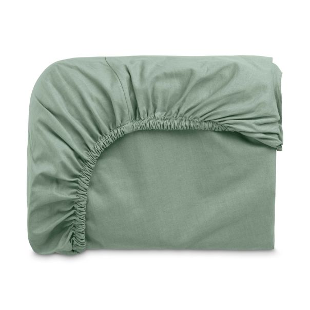 DORMEO Essentials čaršav sa lastišem,zelena, 180X200cm - 110084946-1