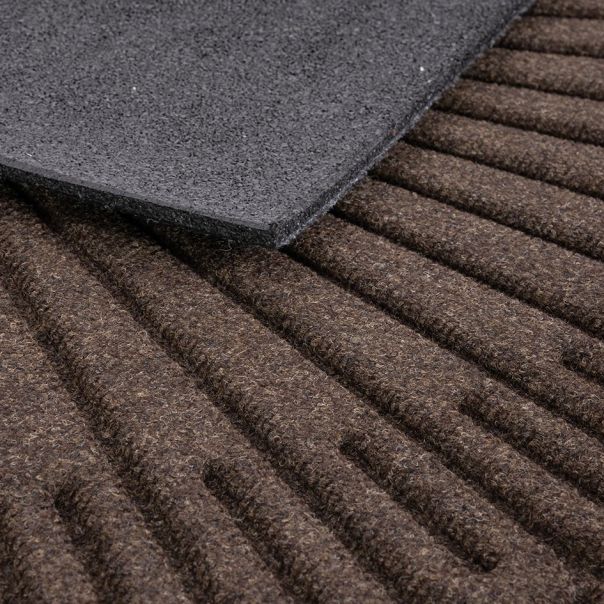 MULTY HOME Otirač polumesec 60x90mm braon - EU5000012