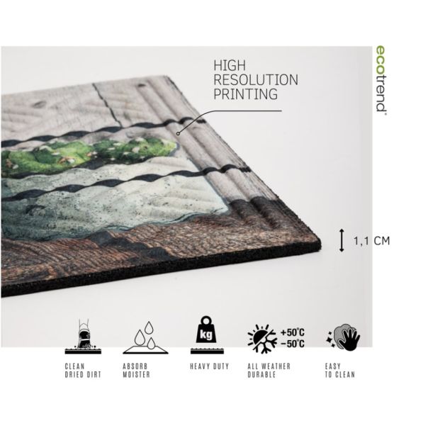 MULTY HOME Otirač print Home 45x75cm - EU5000047