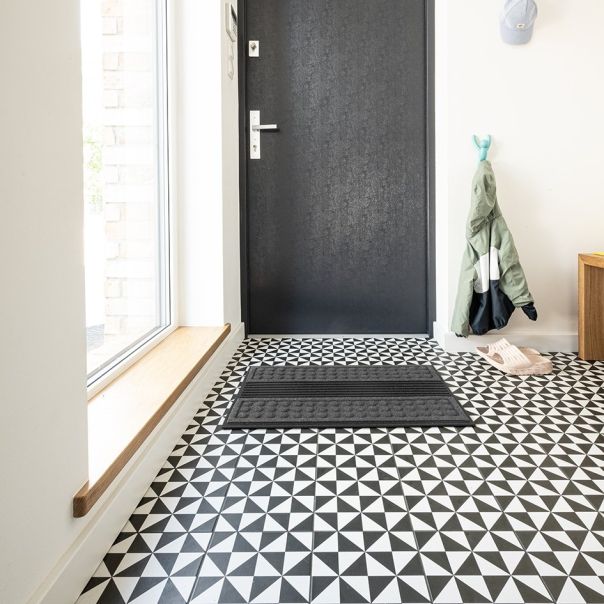 MULTY HOME Otirač sa četkama 45x75cm sivi - EU5000291