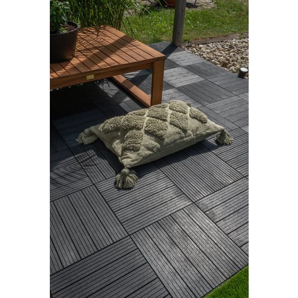 MULTY HOME Pločica - deking Cosmo siva 30 x 30 cm EU5100064 - EU5100064