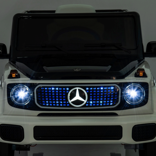 EUROBAJK Dečiji automobil na akumulator Mercedes Concept EQG, bela - 8646-1-1-1