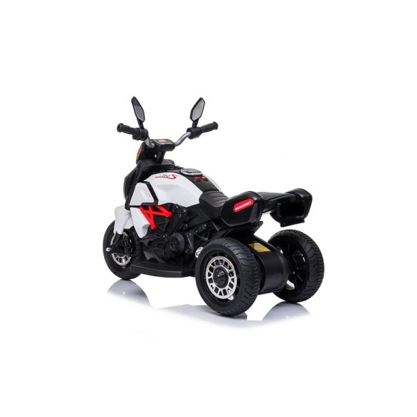 EUROBAJK Dečiji motor na akumulator Chopper, bela - 8556-1-1