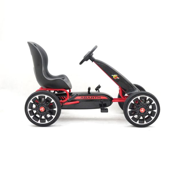 EUROBAJK Dečiji karting na pedale Abarth, crna - 7094