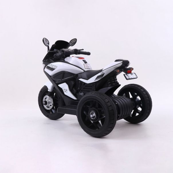 EUROBAJK Dečiji motor na akumulator 6V, bela - 7280-1