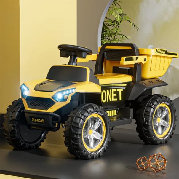 EUROBAJK Dečiji kiper na akumulator, žuta - 10231-1