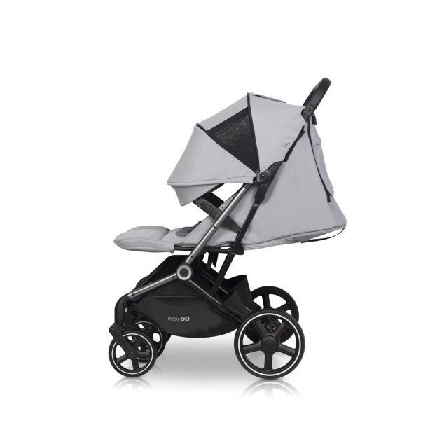 EUROCART Kolica za blizance Easy go echo sage, siva - W-EA-ECHO-CG