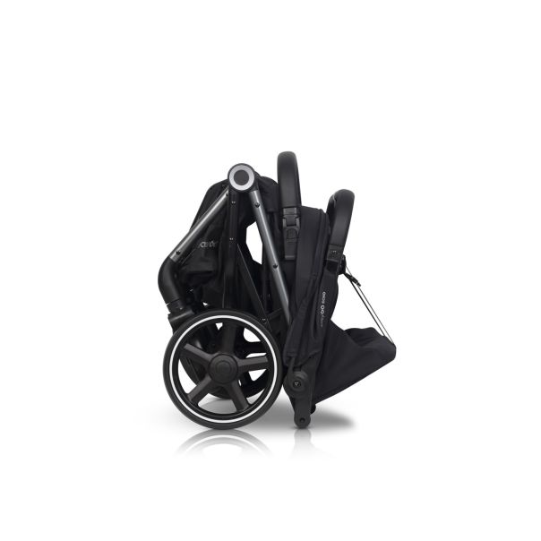 EUROCART Kolica za blizance Easy go echo sage, crna - W-EA-ECHO-EB