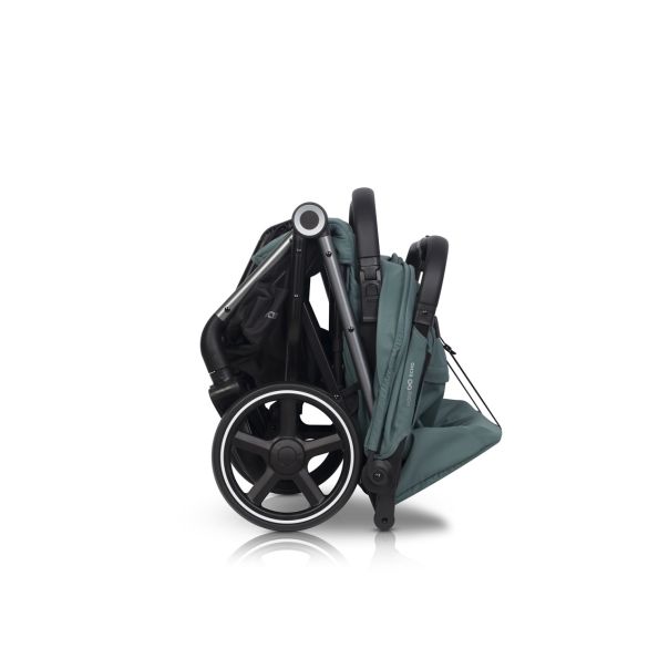 EUROCART Kolica za blizance Easy go echo sage, zelena - W-EA-ECHO-SG
