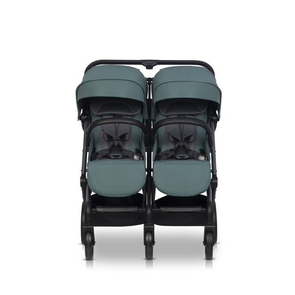 EUROCART Kolica za blizance Easy go echo sage, zelena - W-EA-ECHO-SG