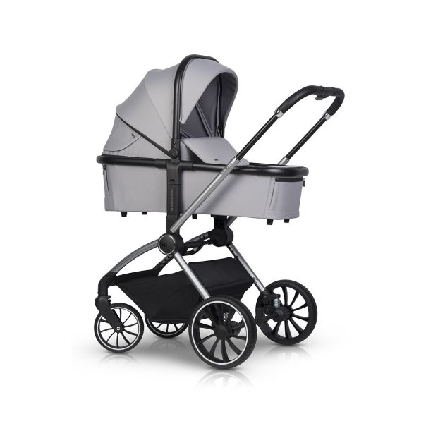 EUROCART Kolica za bebe 2u1 Easy go giro, siva - W-EA-GIRO-CG
