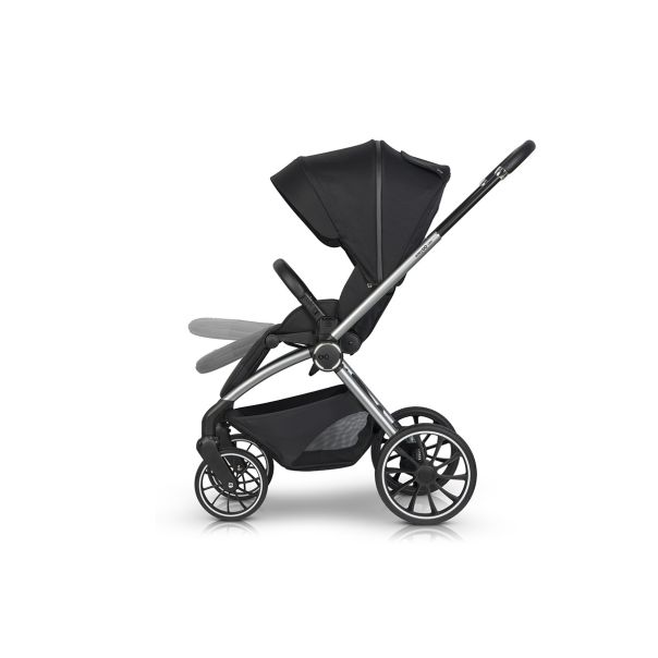 EUROCART Kolica za bebe 2u1 Easy Go Giro Ebony, crna - W-EA-GIRO-EB