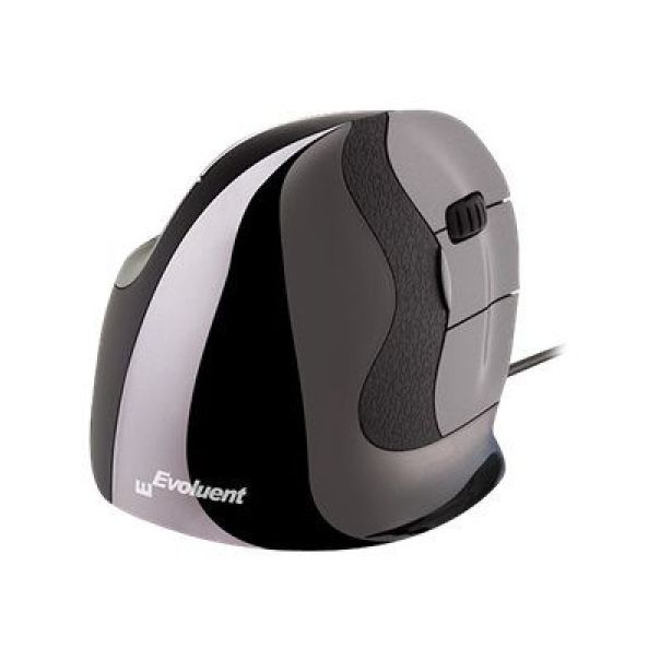EVOLUENT vertikalni miš D Medium crni - EV001
