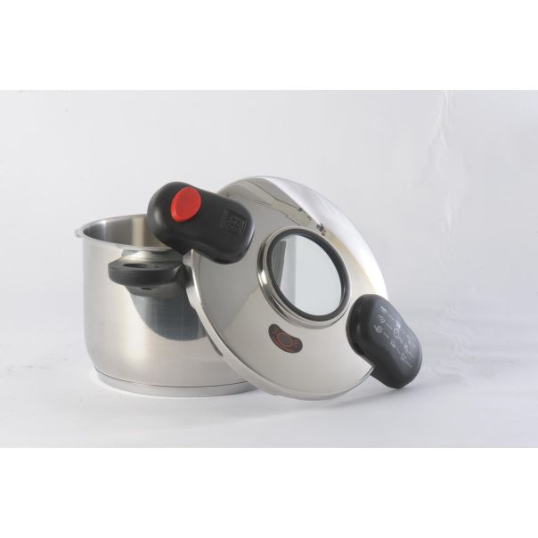 METALAC Ekspres lonac sa staklenim poklopcem 7L Metinox - 392677