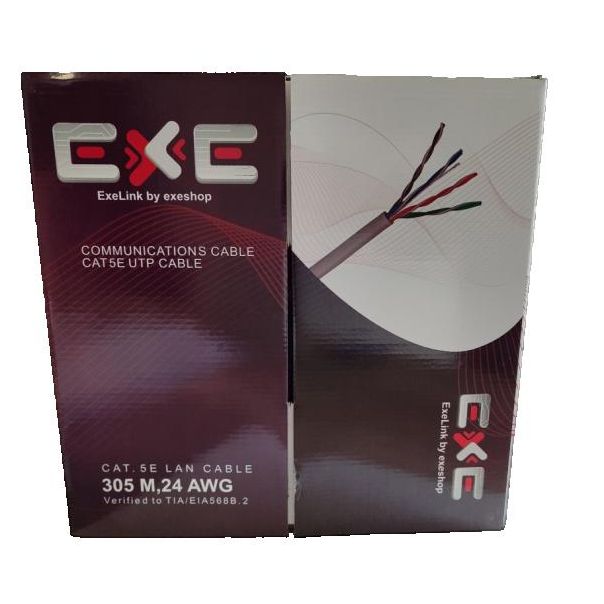 EXESHOP Kabl UTP, cat 5e CU indoor ExeLink 305m - EXE001