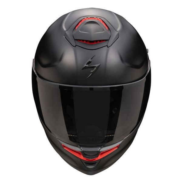 SCORPION Exo-gt sp air solid matt black red - 15SCO15010010