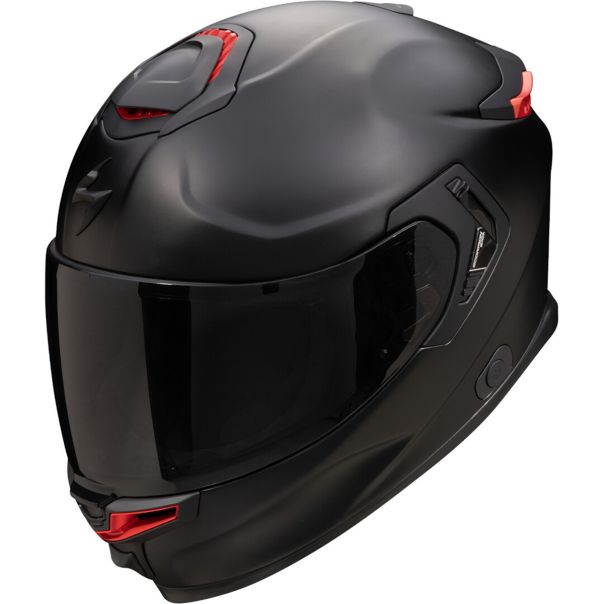 SCORPION Exo-gt sp air solid matt black red - 15SCO15010010