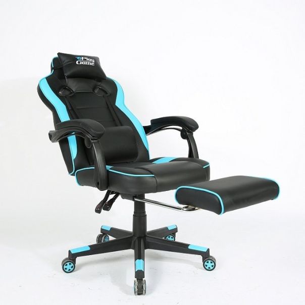 ePlayGame Gejmerska stolica HC-4094B, plava - HC-2709-4094B