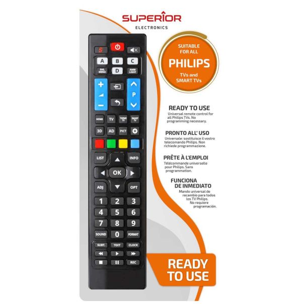 SUPERIOR Daljinski upravljač za Philips TV prijemnike - RC PHILIPS TV - 7016
