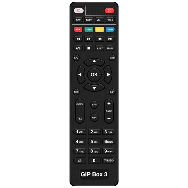 GOLDEN INTERSTAR Prijemnik zemaljski, DVB-T2, H.265, HDMI, SCART - GIP Box 3 - 17213