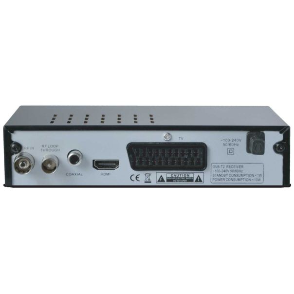 GOLDEN INTERSTAR Prijemnik zemaljski, DVB-T2, H.265, HDMI, SCART - GIP Box 3 - 17213