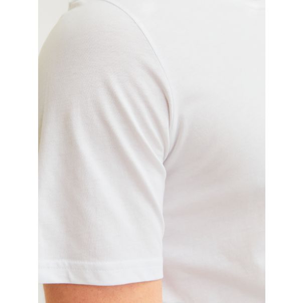 JJ REBEL MUŠKA MAJICA LOGO TEE BELA L - EP3066035