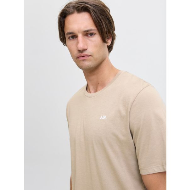 JJ REBEL MUŠKA MAJICA LOGO TEE BEŽ L - EP3067307