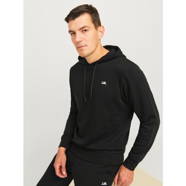 JJ REBEL MUŠKI DUKS SA KAPULJAČOM LOGO SWEAT HOOD CRNI L - EP3058779