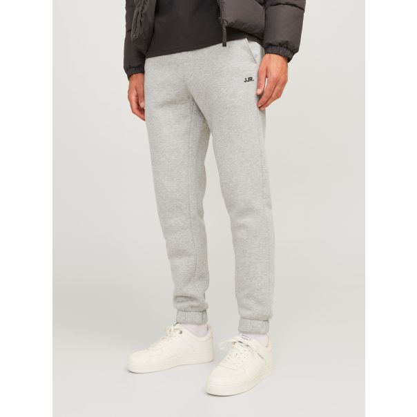JJ REBEL MUŠKI DONJI DEO TRENERKE LOGO SWEAT PANTS SIVE S - EP3058813