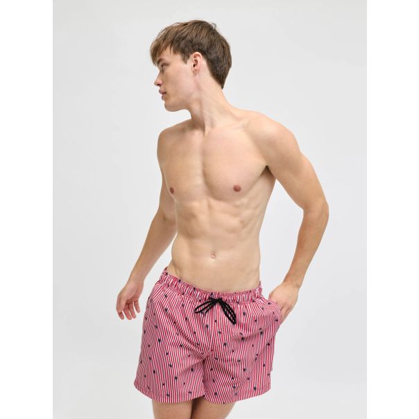 JJ REBEL SWIM ŠORC HAWAII PRINT CRVENI L - EP3070327