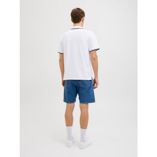JJ REBEL MUŠKA POLO MAJICA ZELL BELA XL - EP3067127