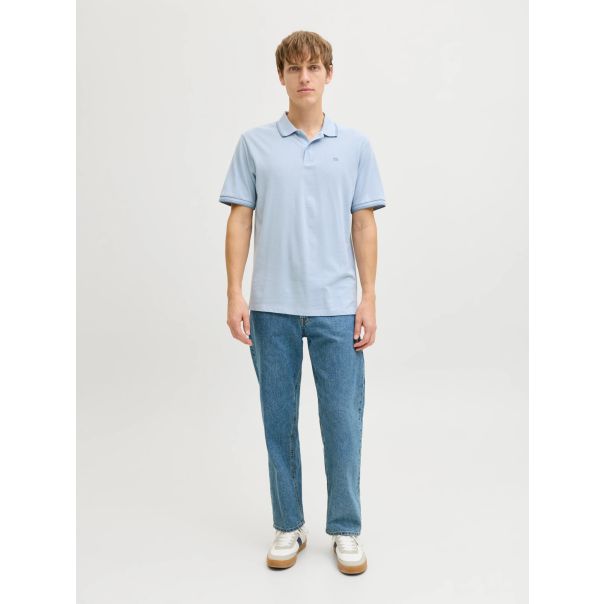 JJ REBEL MUŠKA POLO MAJICA ZELL PLAVA M - EP3067103