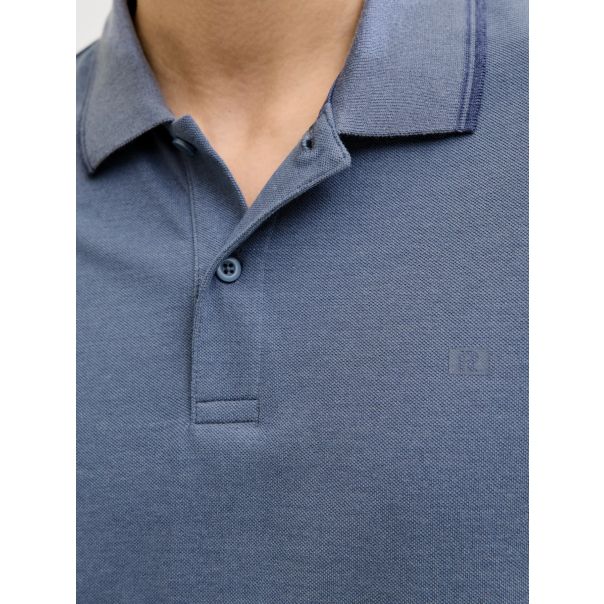 JJ REBEL MUŠKA POLO MAJICA ZELL SIVA S - EP3067085