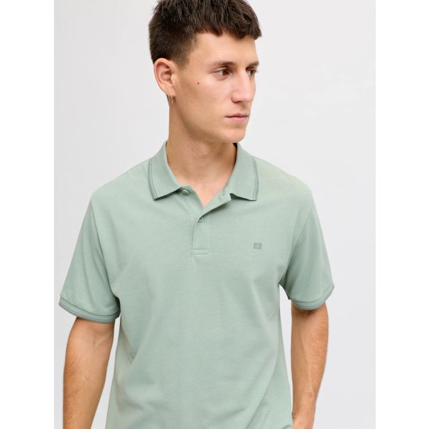 JJ REBEL MUŠKA POLO MAJICA ZELL ZELENA XL - EP3067052