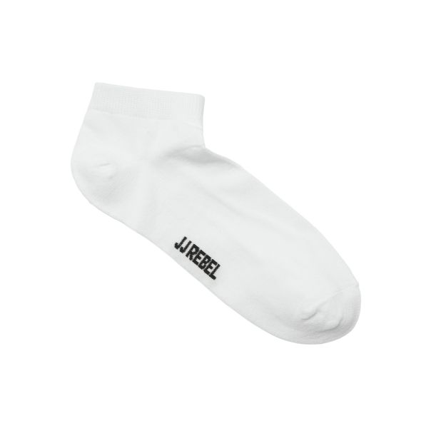 JJ REBEL KRATKE ČARAPE BELE 5 PAK - EP3066227