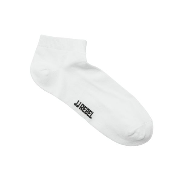 JJ REBEL KRATKE ČARAPE BELE 5 PAK - EP3066227