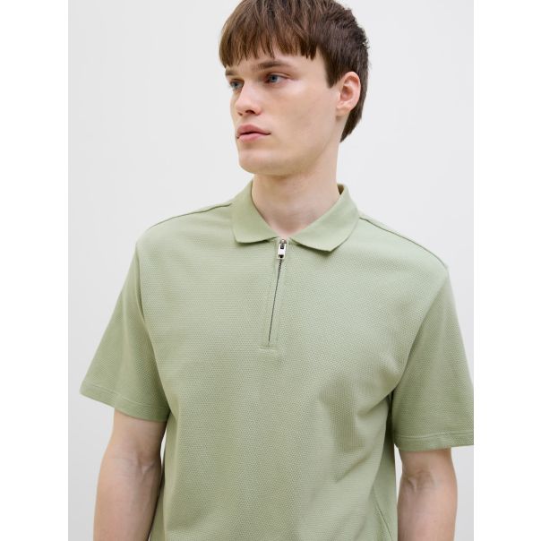 JJ REBEL MUŠKA POLO MAJICA REEZE SIVA S - EP3067145