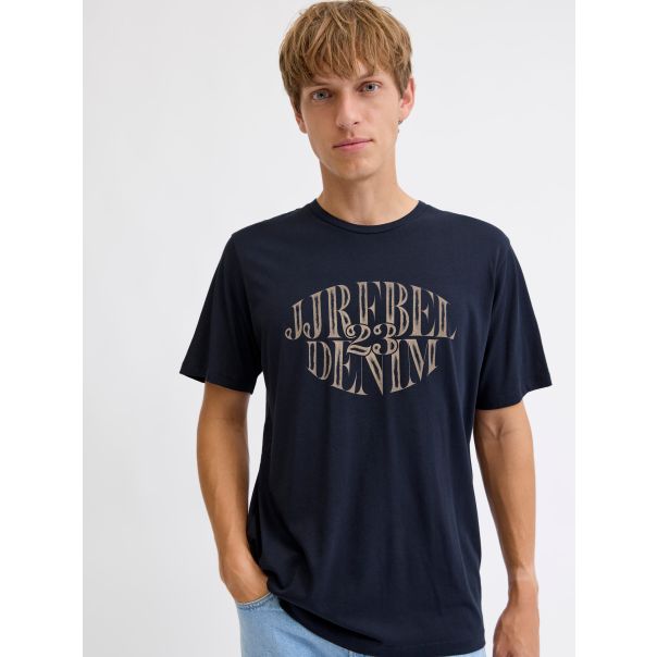 JJ REBEL MUŠKA MAJICA BLUE TEGET M - EP3066062