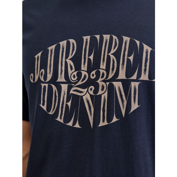 JJ REBEL MUŠKA MAJICA BLUE TEGET S - EP3066056