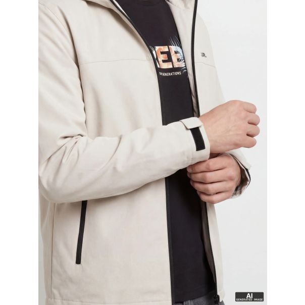 JJ REBEL MUŠKA JAKNA LOGO BEŽ XXL - EP3066239