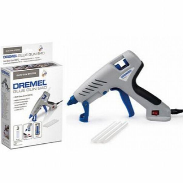 DREMEL Pištolj za lepak visoke temperature  sa 3 komada pribora 940 F0130940JA - F0130940JA