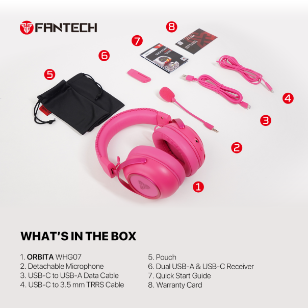 FANTECH Slušalice Bluetooth WHG07 Orbita - EP3109193