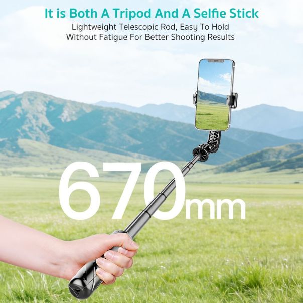 Selfie stick + tripod Coteci Mini BS-033 crni - EP3232570