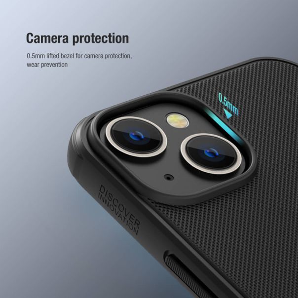 NILLKIN Maska Super Frost Pro za iPhone 14 Plus, crna - F103273